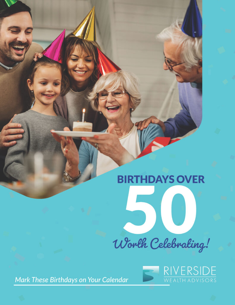 Milestone Birthday Guide - Birthdays over 50 worth celebrating